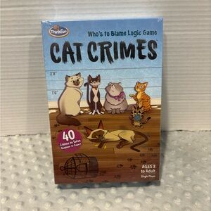 ThinkFun Cat Crimes Logic Game